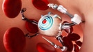 
Medical nano robot inside human vein. 3D illustration.
| Bild: picture alliance / Zoonar | Cigdem Simsek