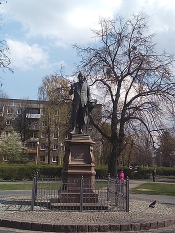 Denkmal von Immanuel Kant in Kaliningrad | Bild: Marcel Müller