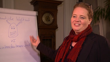 Prof. Dr. Katharina Zweig, Studiengangleiterin | Bild: BR