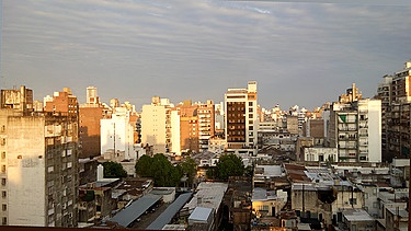 Skyline Rosario/Argentinien | Bild: Louise Lust