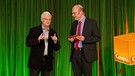 Dr. Jürgen Udolph mit Moderator Jan-Martin Wiarda | Bild: BR