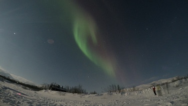 Polarlicht in Schweden | Bild: Tyron Najgeboren