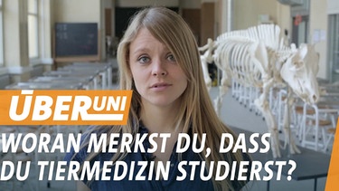 Sabine Pusch in Über Uni zu Tiermedizin | Bild: BR