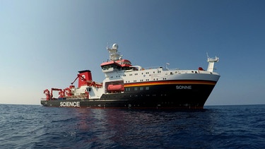 Forschungsschiff "Sonne" im südchinesischen Meer | Bild: BR, Jan Kerckhoff