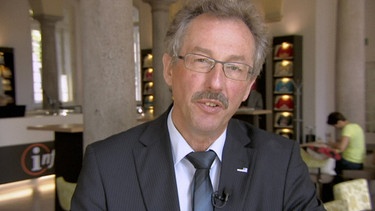 Prof. Dr. Jürgen Fohrman, Rektor der Universität Bonn | Bild: BR