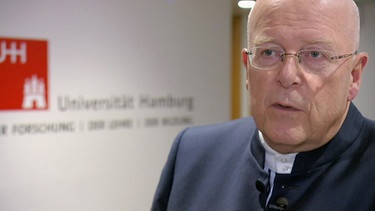 Prof. Dr. Dieter Lenzen, Präsident der Universität Hamburg | Bild: BR