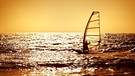 Surfer vor Sonnenuntergang | Bild: colourbox.com