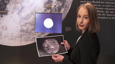 Dr. Sibylle Anderl in der Sendereihe "Der Mond". | Bild: BR