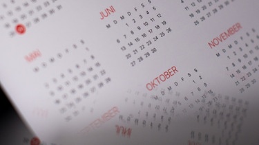 Kalender auf Tablet-Computer | Bild: picture-alliance/dpa