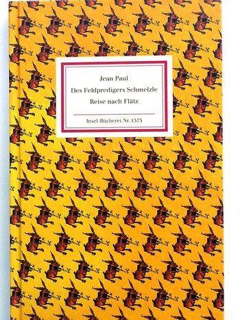 Buchcover: Des Feldpredigers Schmelzle Reise nach Flätz. | Bild: Insel Verlag;  Bild: BR-Studio Franken