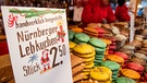 Impressionen vom Christkindlesmarkt Nürnberg 2018 | Bild: dpa-Bildfunk/Daniel Karmann