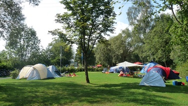 Camping am Ebensfelder See | Bild: Markt Ebensfeld