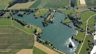 Luftbild Ebensfelder Badesee  | Bild: Werbestudio KONZEPT, Burkard Becker