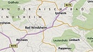 Karte Bad Windsheim | Bild: BR-Studio Franken