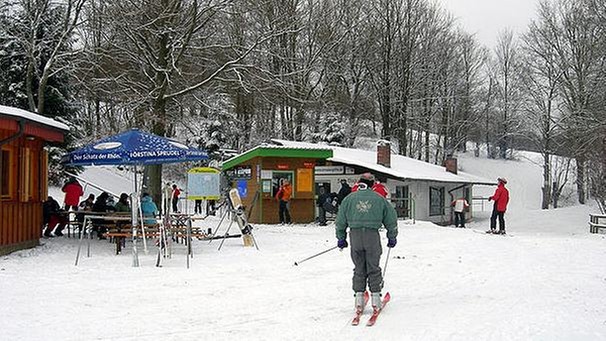 Skiauftakt am Arnsberglift / Rhön | Bild: BR-Mainfranken
