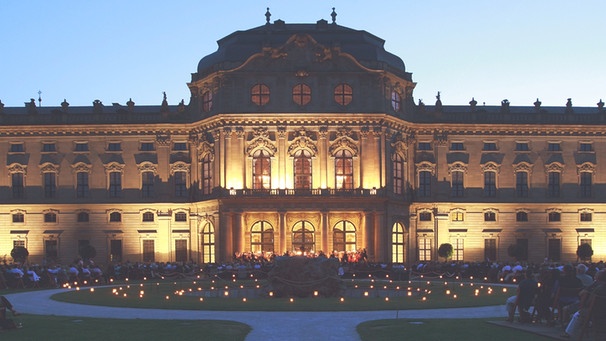 Residenz während dem Mozartfest Würzburg | Bild: © Christian Schwab
