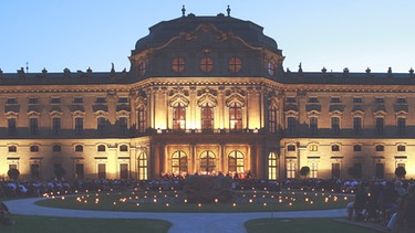 Residenz während dem Mozartfest Würzburg | Bild: © Christian Schwab