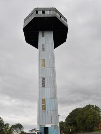 Der sogenannte Bayernturm an der ehemaligen DDR-Grenze bei Zimmerau | Bild: BR-Mainfranken/Hanns Friedrich