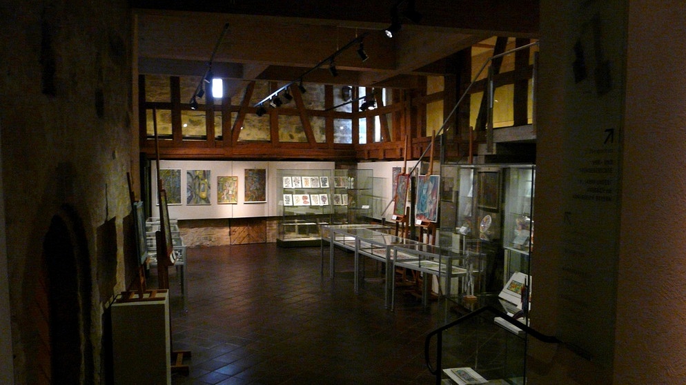 Ausstellungsraum im Markgrafen-Museum Ansbach | Bild: BR-Studio Franken/Inga Pflug