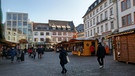 Würzburger Adventsmarkt, hier am Oberen Markt.
| Bild: Michael Schraut, Hausen bei Würzburg, 30.11.2020