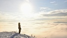 Winter am Hesselberg. | Bild: Markus Kilian, Ornbau, 18.01.2021