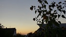 Sonnenaufgang in Bischberg nach dem 1. Nachtfrost. | Bild: Juergen Simon, Bischberg, 10.10.2021