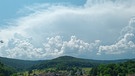 Wolken vor dem erhofften Regen in Unterfranken. | Bild: Erika Lala, Rüdenau Unterfranken, 08.06.2023