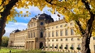 Goldener Herbst im Hofgarten der Residenz in Würzburg | Bild: Klaus Gößmann-Schmitt, Würzburg, 04.11.2023