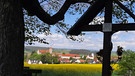 Ein schöner Platz, um die Natur und die Burg Lisberg bei Bamberg zu genießen! | Bild: Christine Roemer, Priesendorf, 19.04.2024