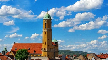 Ottokirche Bamberg umwölkt. | Bild: Aybike Soybaba, Bamberg, 27.04.2024