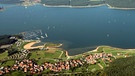Luftaufnahme des Großen Brombachsees | Bild: picture-alliance/dpa