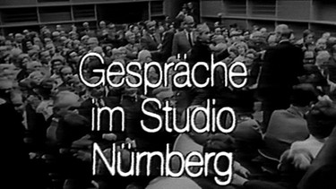 Gespräch im Studio Nürnberg | Bild: BR