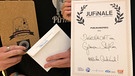 Die Schülerinnen und Schüler des des Gymnasiums der Benediktiner Schäftlarn haben den Publikumspreis für das "Dunkelnacht"-Booktube gewonnen | Bild: BR/ Ina-Maria Schaffer