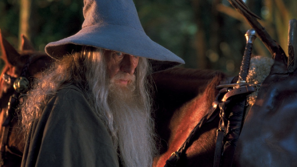 Ian McKellen als Gandalf in der "Herr der Ringe"-Verfilmung von Peter Jackson | Bild: picture alliance/United Archives