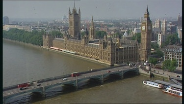 Luftbild von London mit der Themse | Bild: Bayerischer Rundfunk