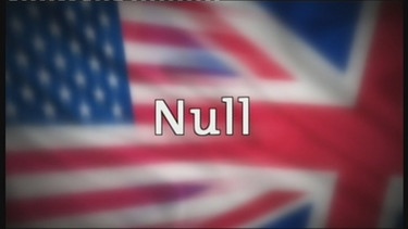 Das Wort Null vor einer britisch-amerikanischen Flagge | Bild: Bayerischer Rundfunk
