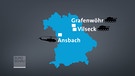 US-Army-Standorte in Bayern | Bild: Bayerischer Rundfunk 2020