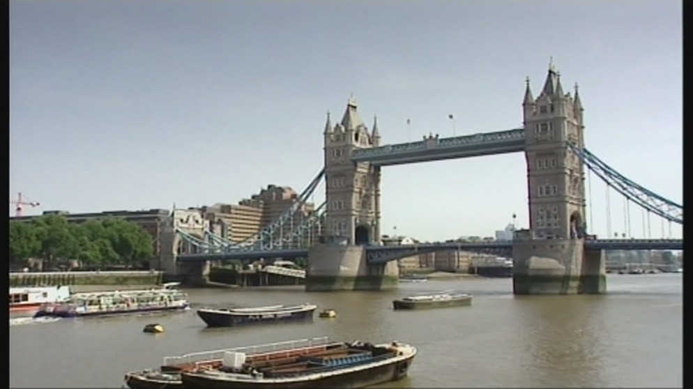 Die Tower-Bridge in London | Bild: Bayerischer Rundfunk