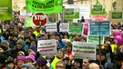 Bauern-Proteste in München | Bild: Bayerischer Rundfunk 2024