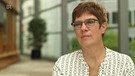 Annegret Kramp-Karrenbauer (CDU) im Kontrovers-Interview | Bild: Bayerischer Rundfunk