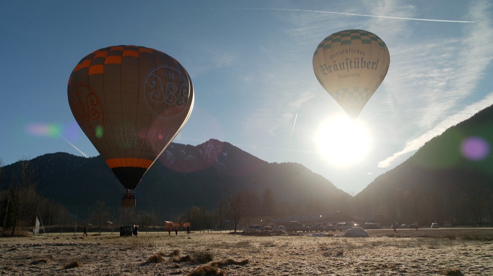 Einfach in die Luft gehen: Ballonfahren am Tegernsee | Bild: Bayerischer Rundfunk 2024