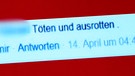 Abteilung "Hatespeech" - Bayern gegen Cyber-Hass | Bild: Bayerischer Rundfunk 2024