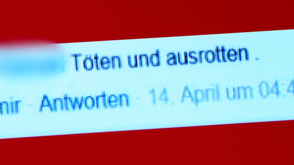 Abteilung "Hatespeech" - Bayern gegen Cyber-Hass | Bild: Bayerischer Rundfunk 2024