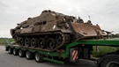 Polizei stoppt Schwertransport - Panzer ohne Papiere | Bild: Bayerischer Rundfunk 2023