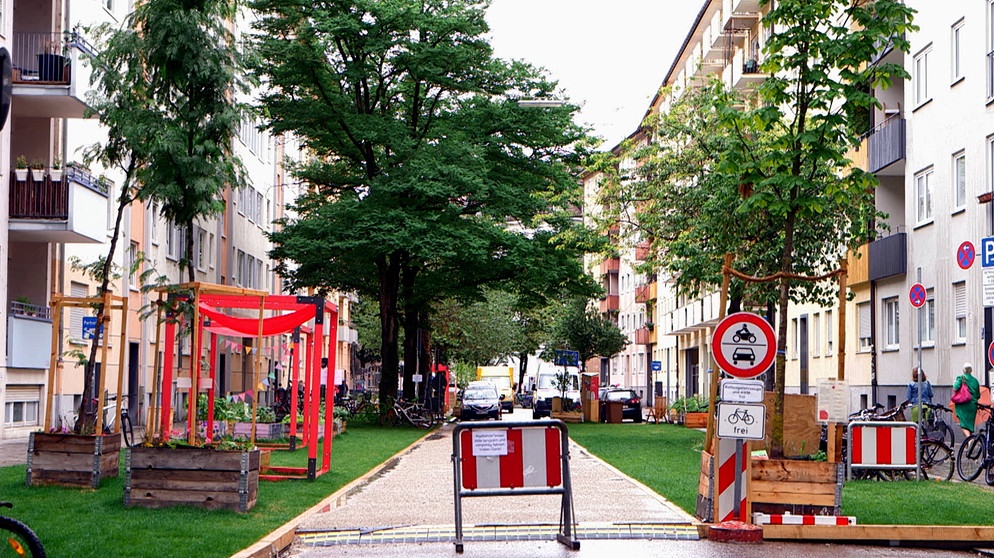 Verkehrsberuhigung - Zoff um Spielstraße | Bild: Bayerischer Rundfunk 2023