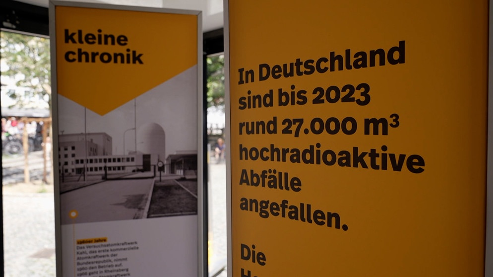 Endlagersuche - Auf Werbetour für radioaktiven Abfall | Bild: Bayerischer Rundfunk 2023