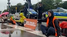 München - Klimaaktivisten blockieren mehrere Straßen | Bild: Bayerischer Rundfunk 2023