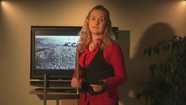 Schülerin als Talkshow-Host im Interview mit dem Teufel | Bild: Bayerischer Rundfunk