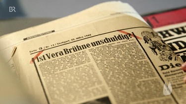 Alter Zeitungs-Ausschnitt | Bild: Bayerischer Rundfunk