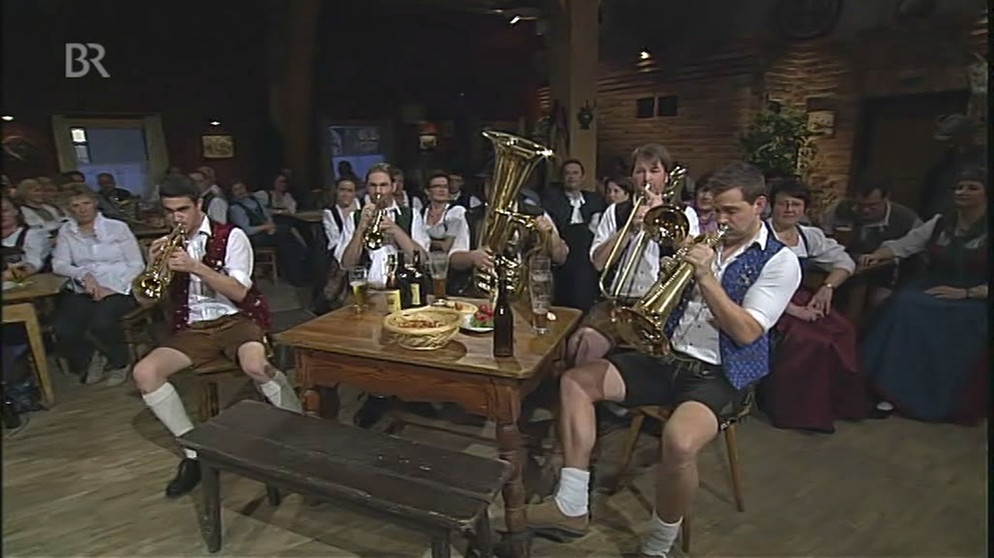 Bayerische Löwen in "Wirtshausmusikanten" vom 13.08.2011 | Bild: Bayerischer Rundfunk